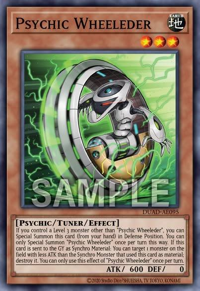 DUAD-AE095 Psychic Wheeleder(超能輪人)