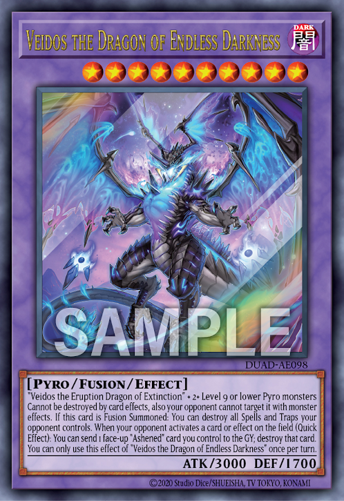 DUAD-AE098 (UR)Veidos The Dragon of Endless Darkness(滅亡之暗 維多斯)