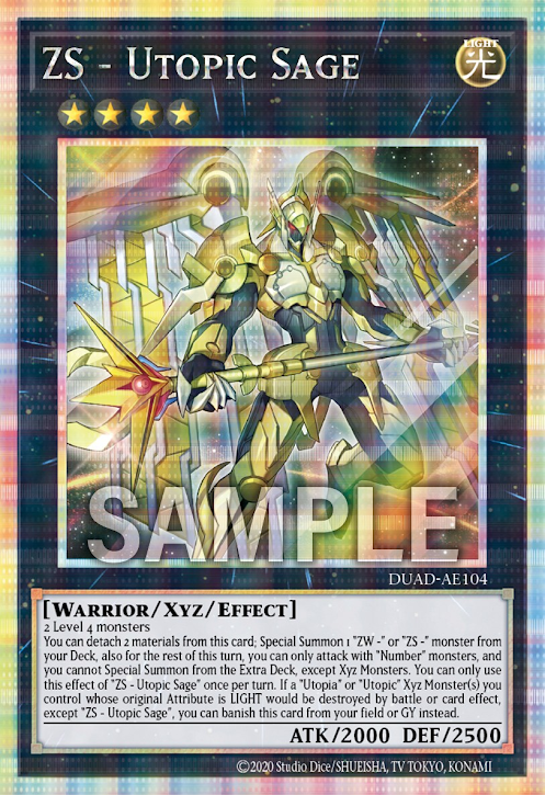 DUAD-AE104 (UR/PSER)ZS - Utopic Sage(ZS 希望賢者)