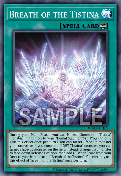 DUAD-AE109 Breath of the Tistina(緹斯緹那的氣息)