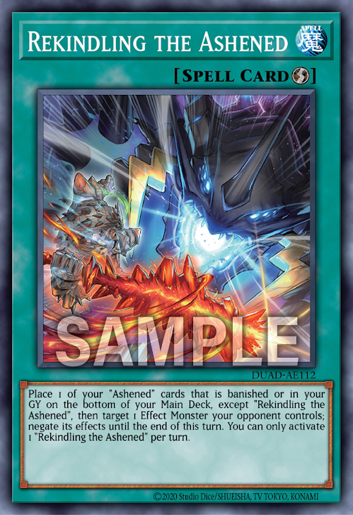 DUAD-AE112 Reignite the Ashened(灰滅的復燃)
