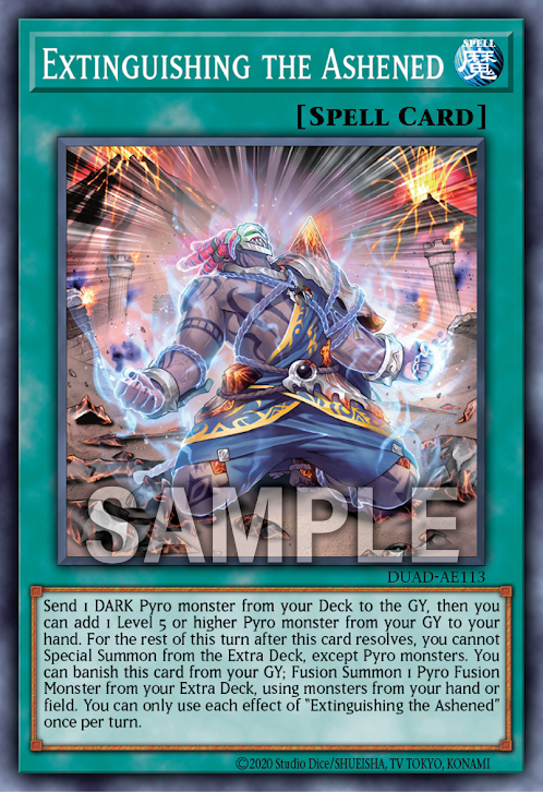 DUAD-AE113 Extinguishment of the Ashened(灰滅的憤怒)