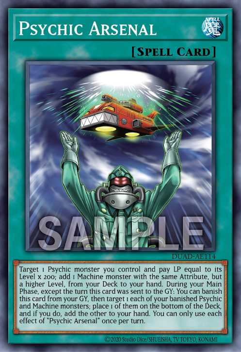 DUAD-AE114 Psychic Arsenal(大電腦兵廠)