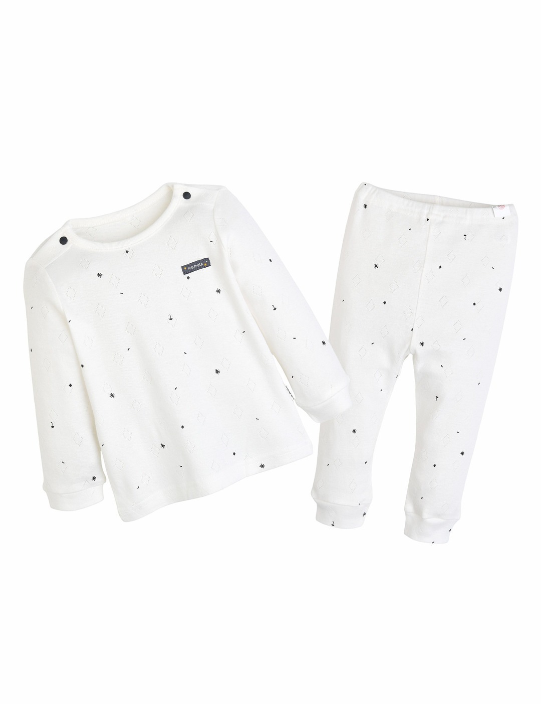 Moimoln☘︎25秋 菱形提花上下套裝