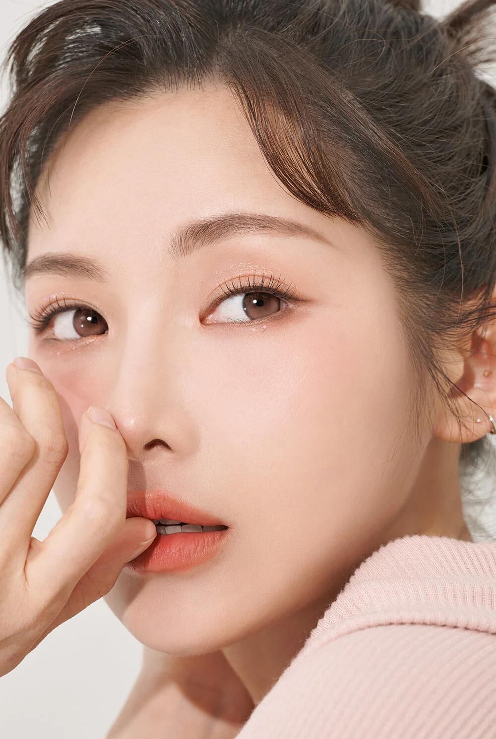 Hapa Kristin Secretive Kristin 1 Day Crush Brown 迷戀粉棕｜日拋彩妝隱形眼鏡｜每盒10片