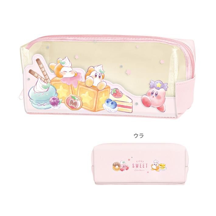 星之卡比半透明皮革收納包