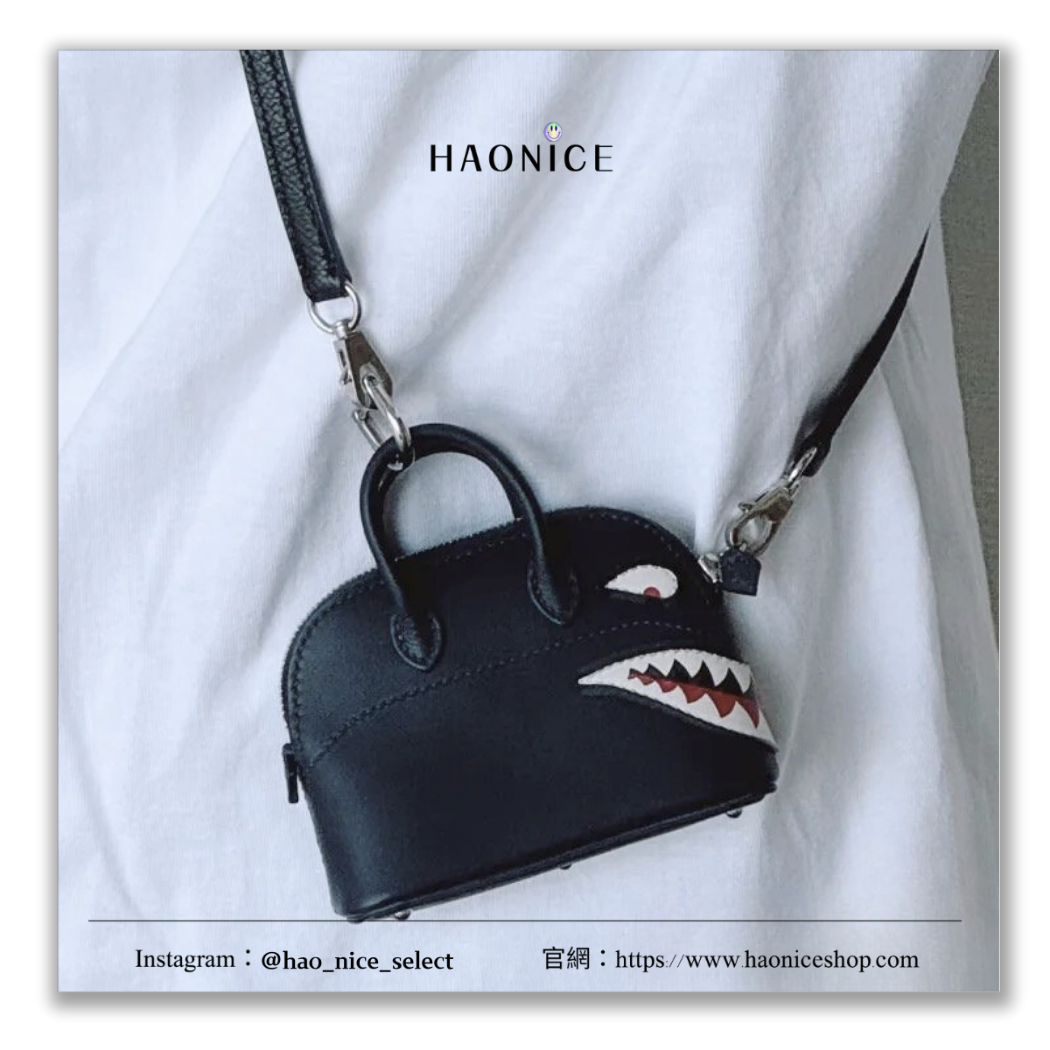 【HAO NICE】100%正品 HERMES 法國精品🇫🇷復古BOLIDE SHARK 鯊魚皮革小包 手提包 包包