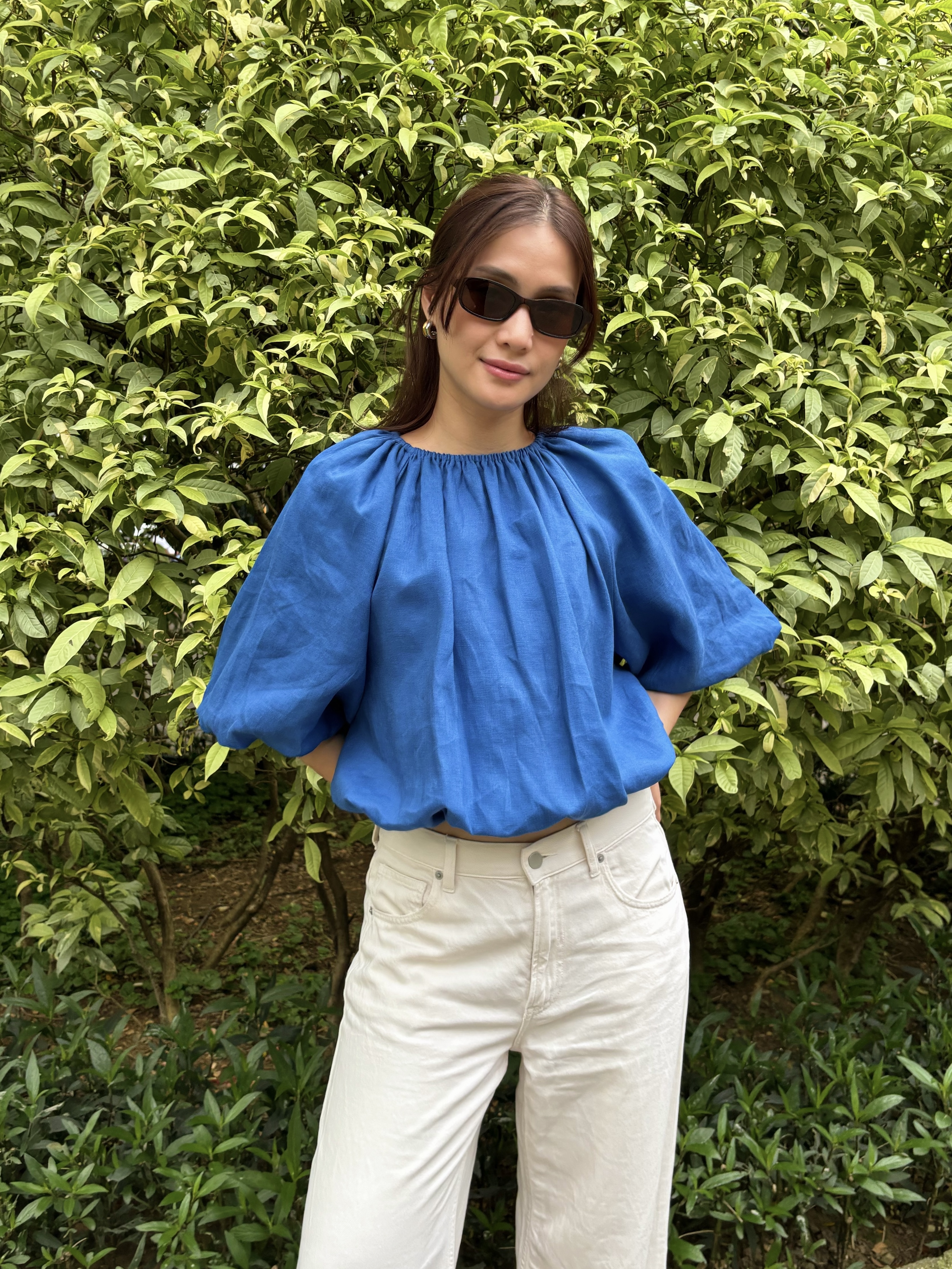 Carina Pure Linen Top