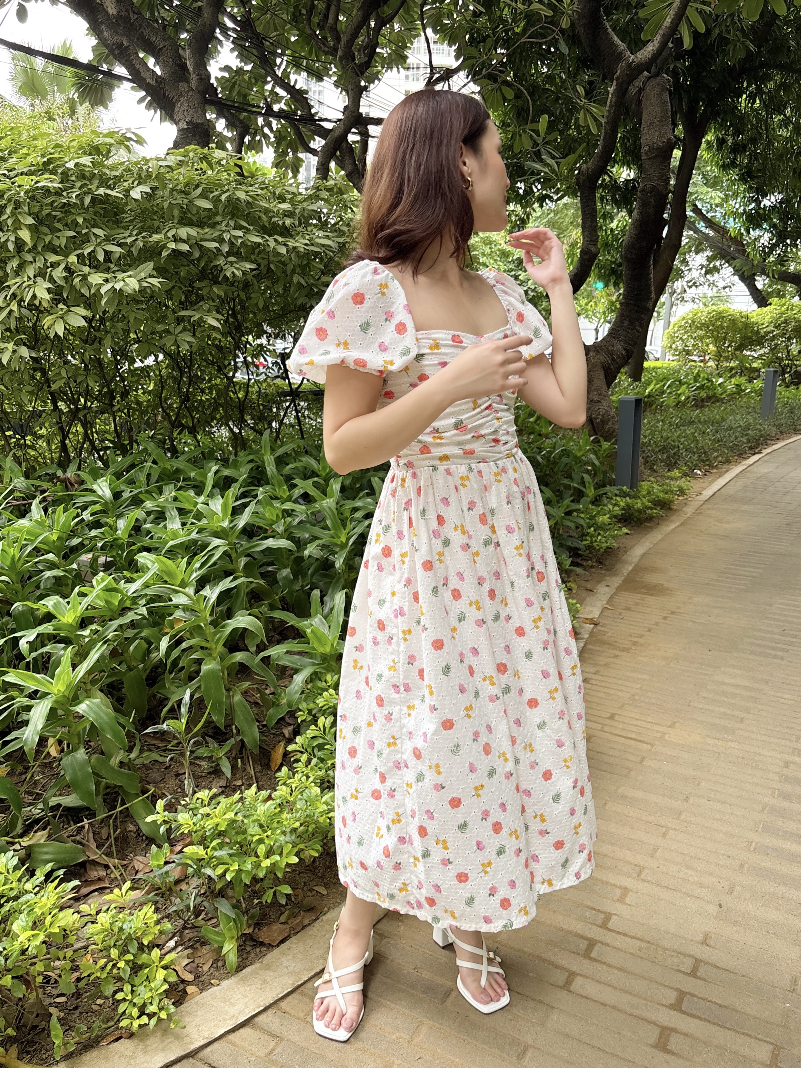 Franchesca Broderie Anglaise Dress