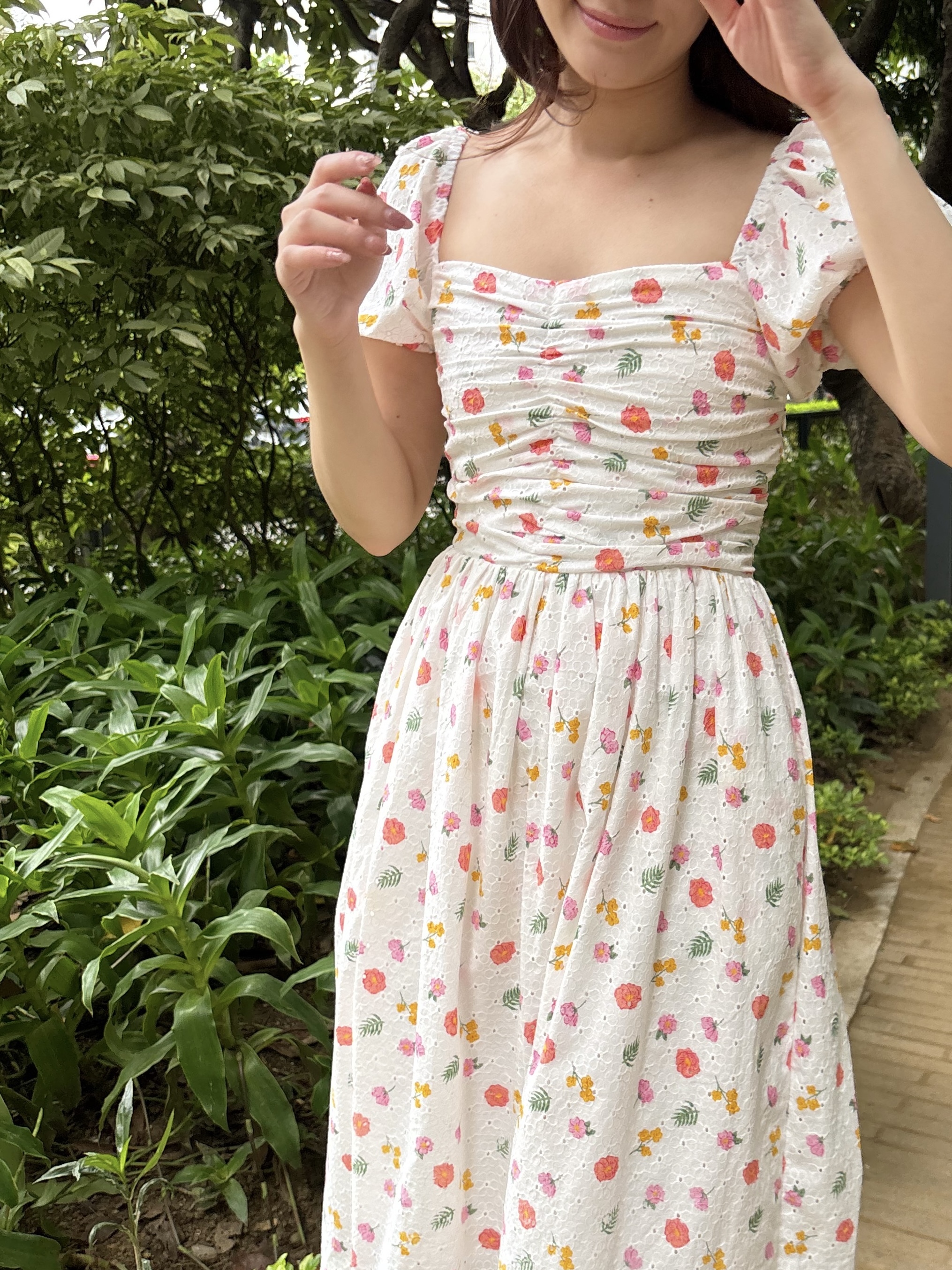 Franchesca Broderie Anglaise Dress