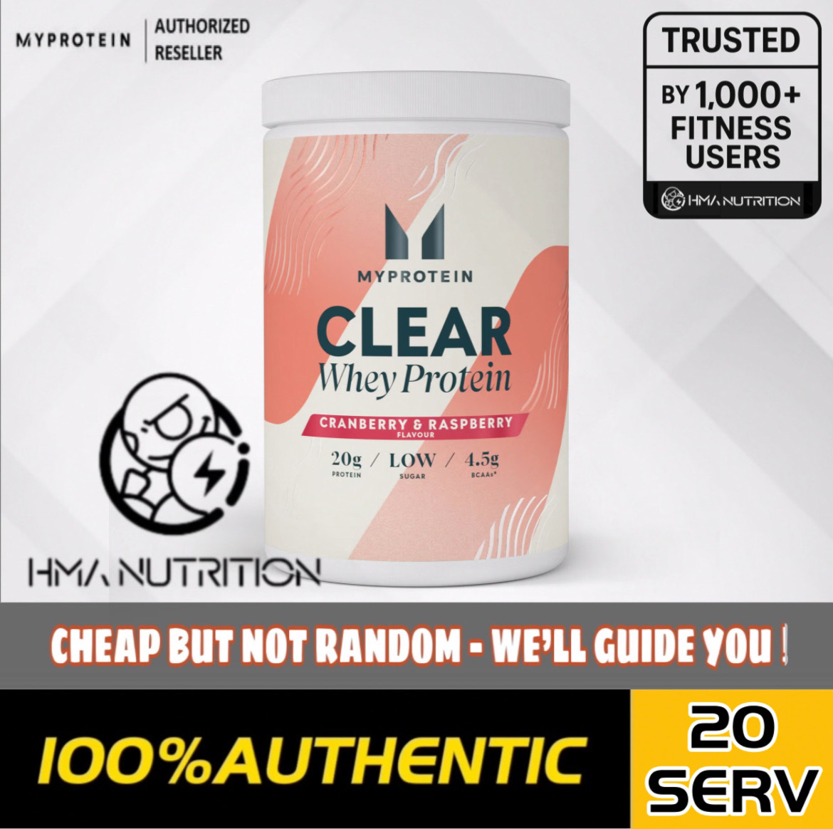 MyProtein Clear Whey Protein (20Servings)