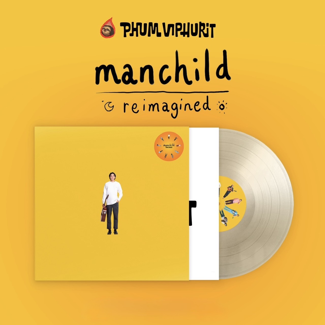 Phum Viphurit《Manchild》（八週年版記念版透明彩膠LP）