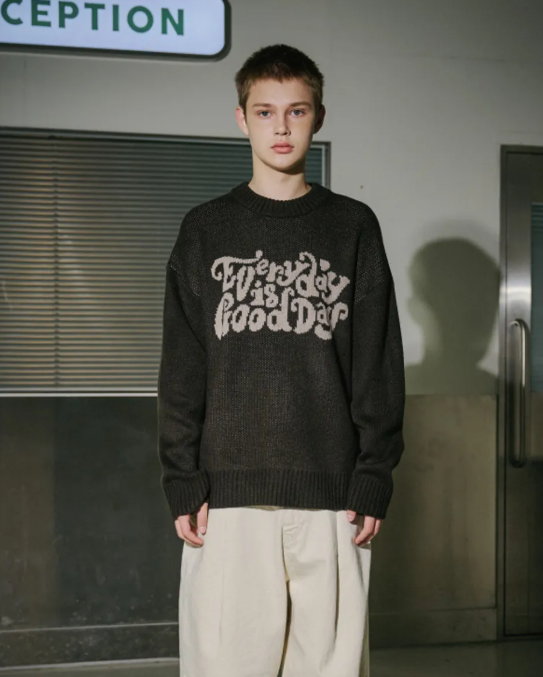 CPGN STUDIO / Everyday Pullover Sweater / Choco /  JUL25