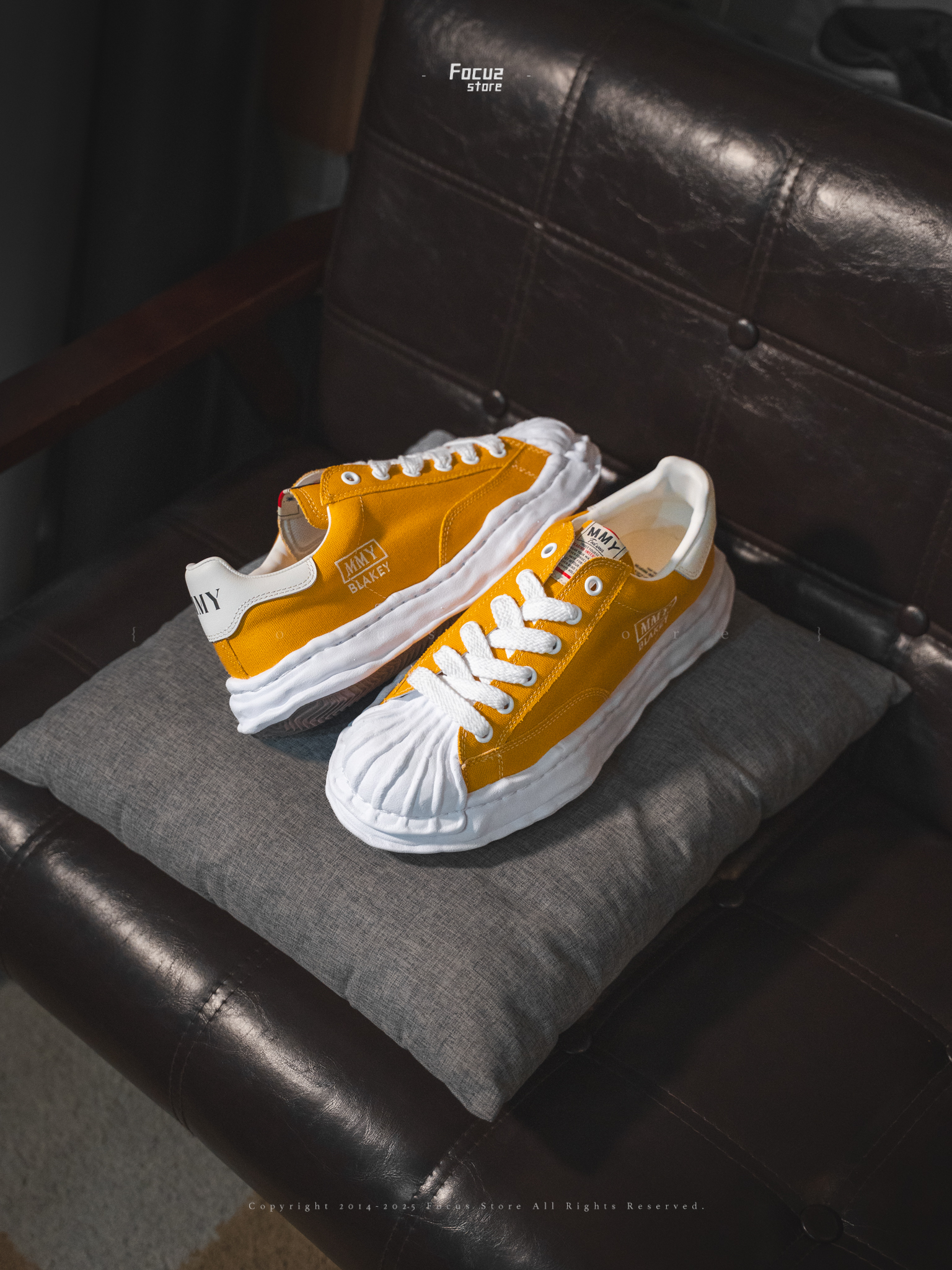 【Focus Store】現貨秒發 Maison Mihara Yasuhiro Blakey OG "Yellow" 芥末黃 A08FW735-YL