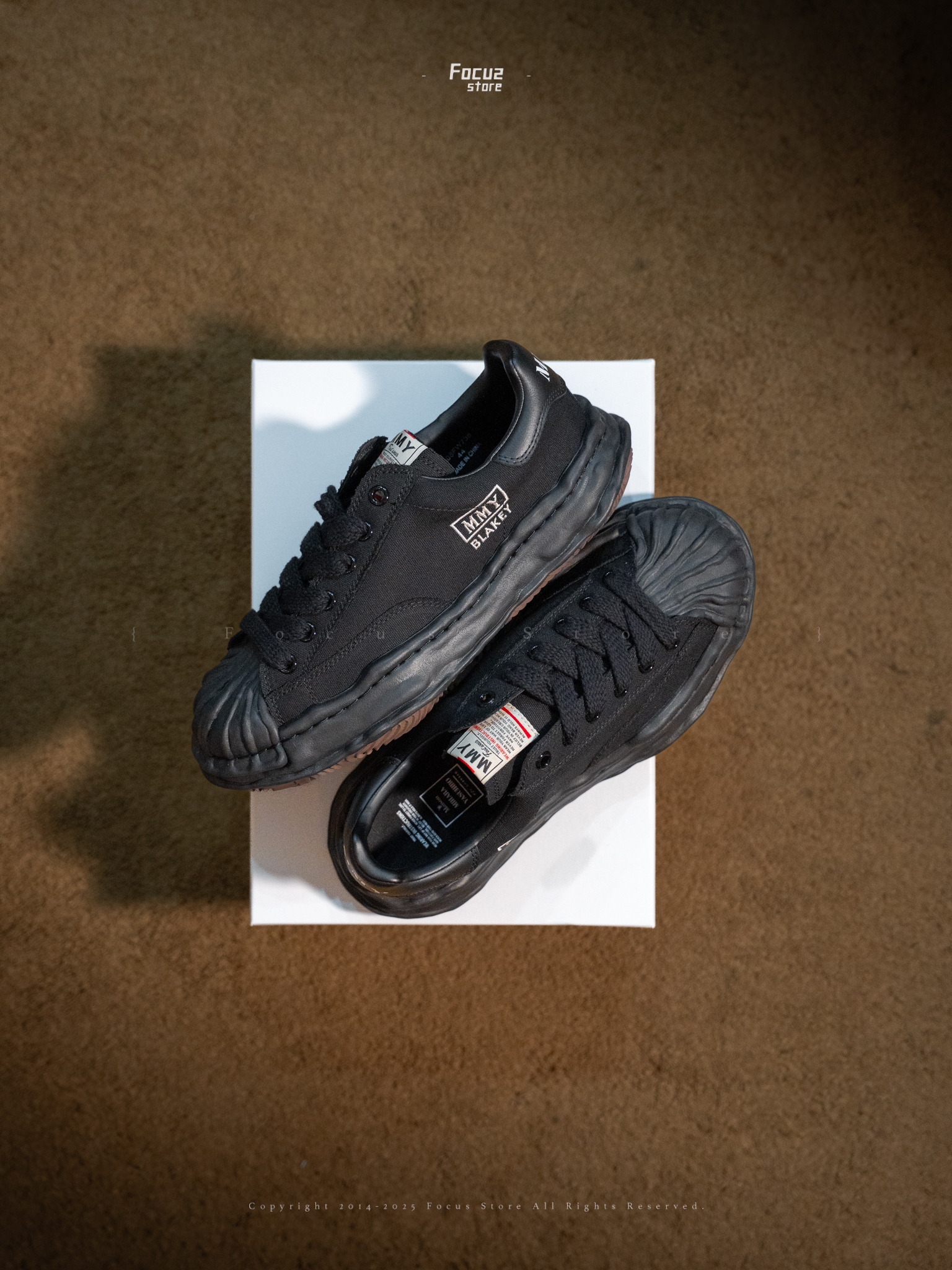 【Focus Store】現貨秒發 Maison Mihara Yasuhiro Blakey OG "All Black" 黑色 A08FW735