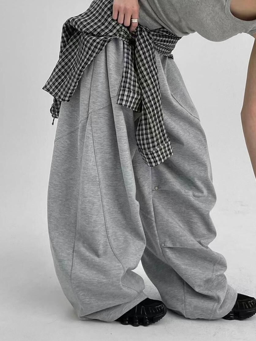 淨色鬆身運動褲 P3140