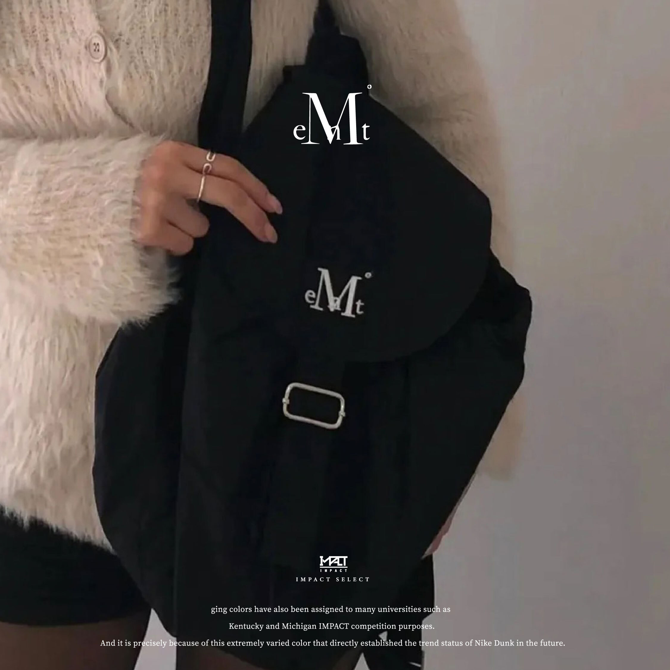 Mucent Mute Mini Backpack 尼龍 迷你 後背包 韓國代購 書包