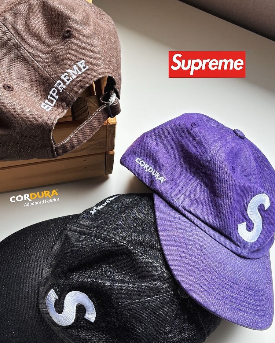 ｜🇺🇸海外限定｜SUPREME x CORDURA® S Logo Cap