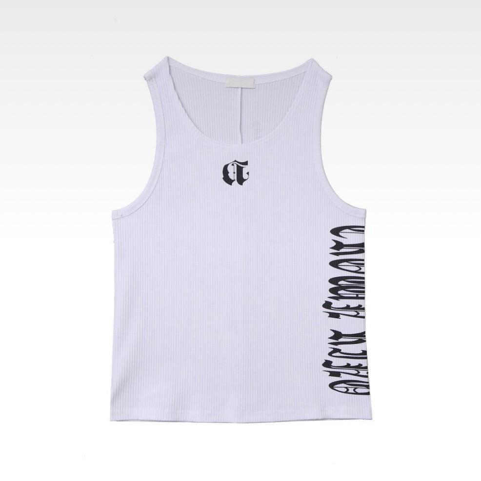 英文字背心 V1137