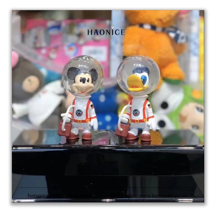 【HAO NICE】100%正版Disney迪士尼🔥宇航員系列 米奇唐老鴨 太空衣公仔 復古收藏 擺飾