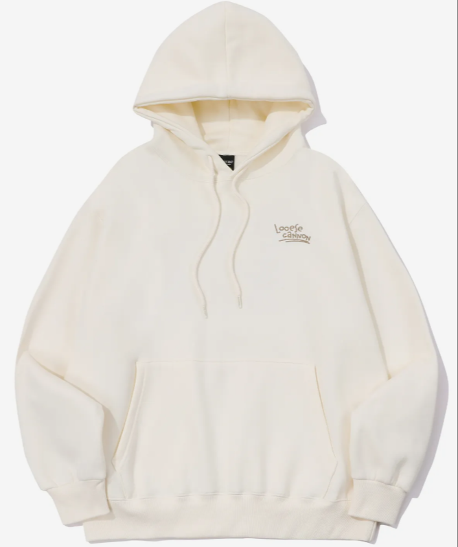 CPGN STUDIO / Cannon Bear Embroidered Hoodie / Cream /  JUL25