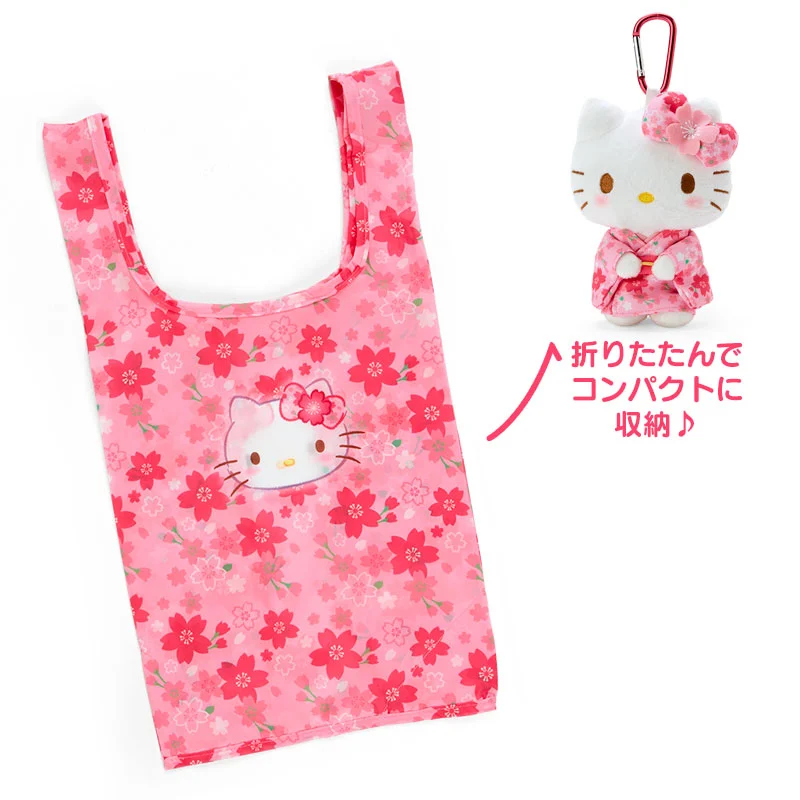 日本 Sanrio 和服公仔環保袋匙扣