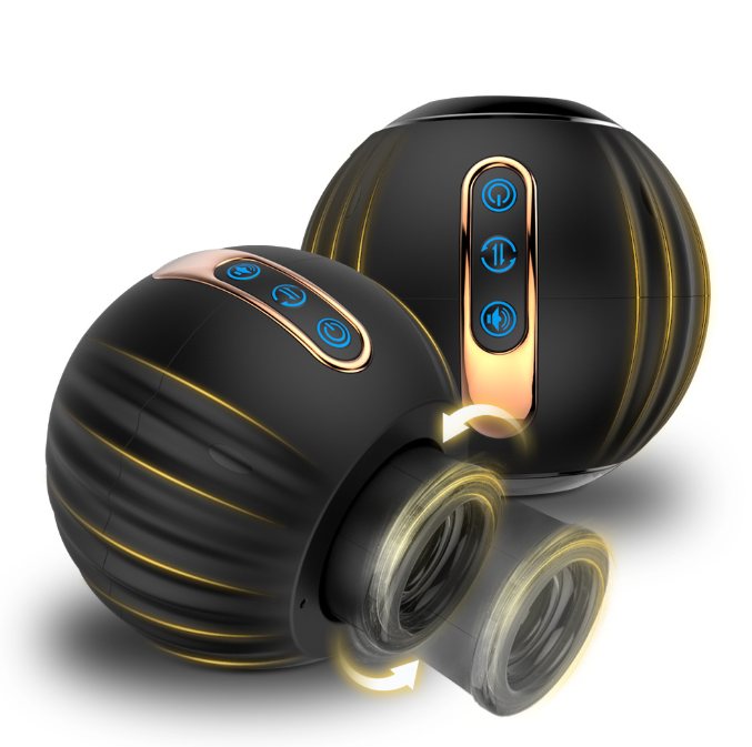 〔高潮黑科技〕黑南瓜全自動伸縮旋轉電動杯