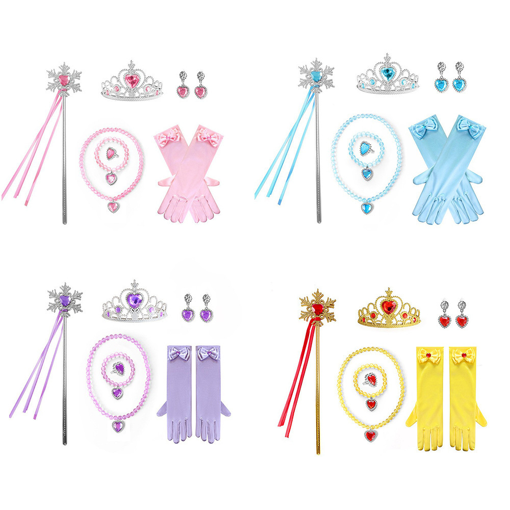 萬聖節 公主配件雪花款 <7件組>