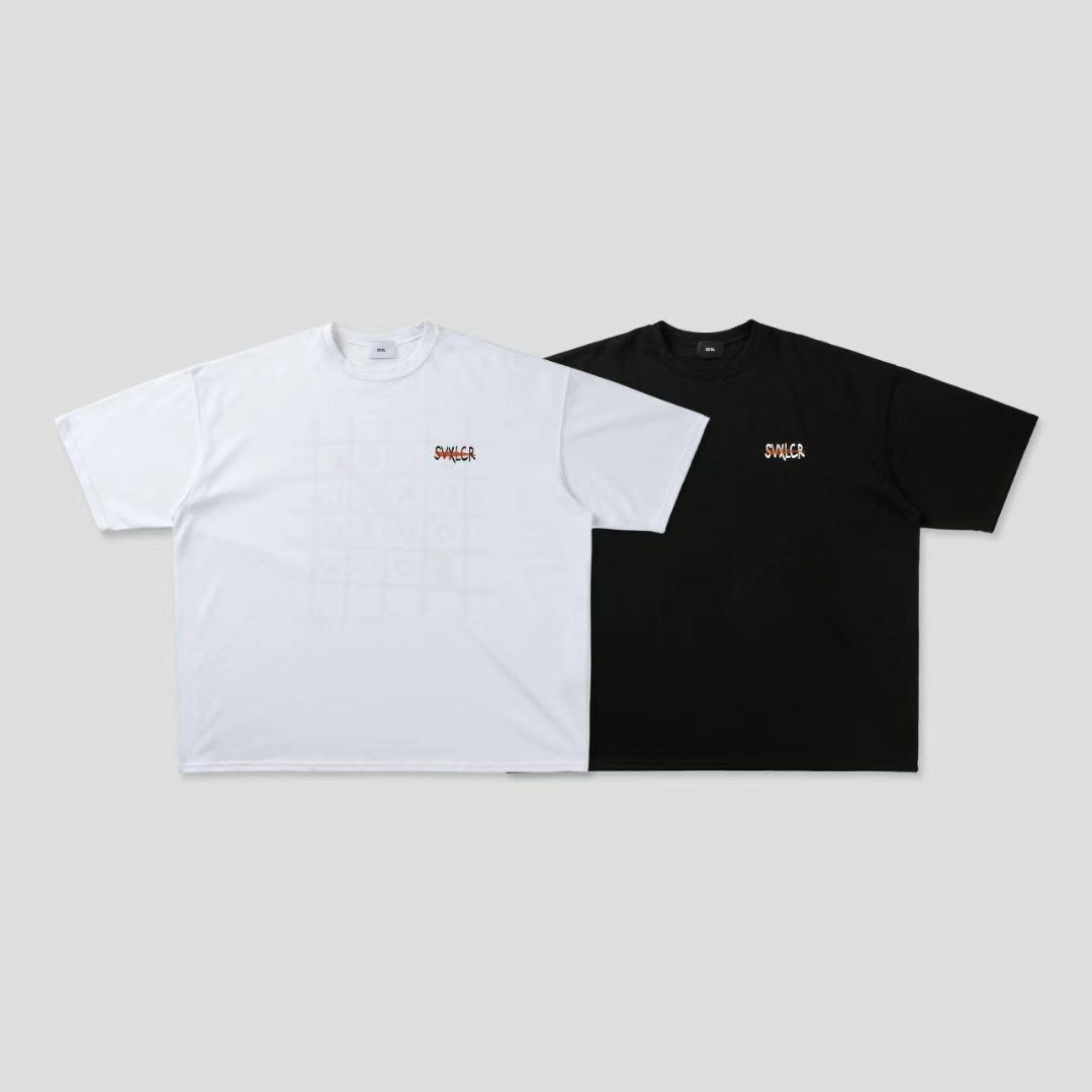 OverSize英文字圖案短袖Tee SVXL-082T