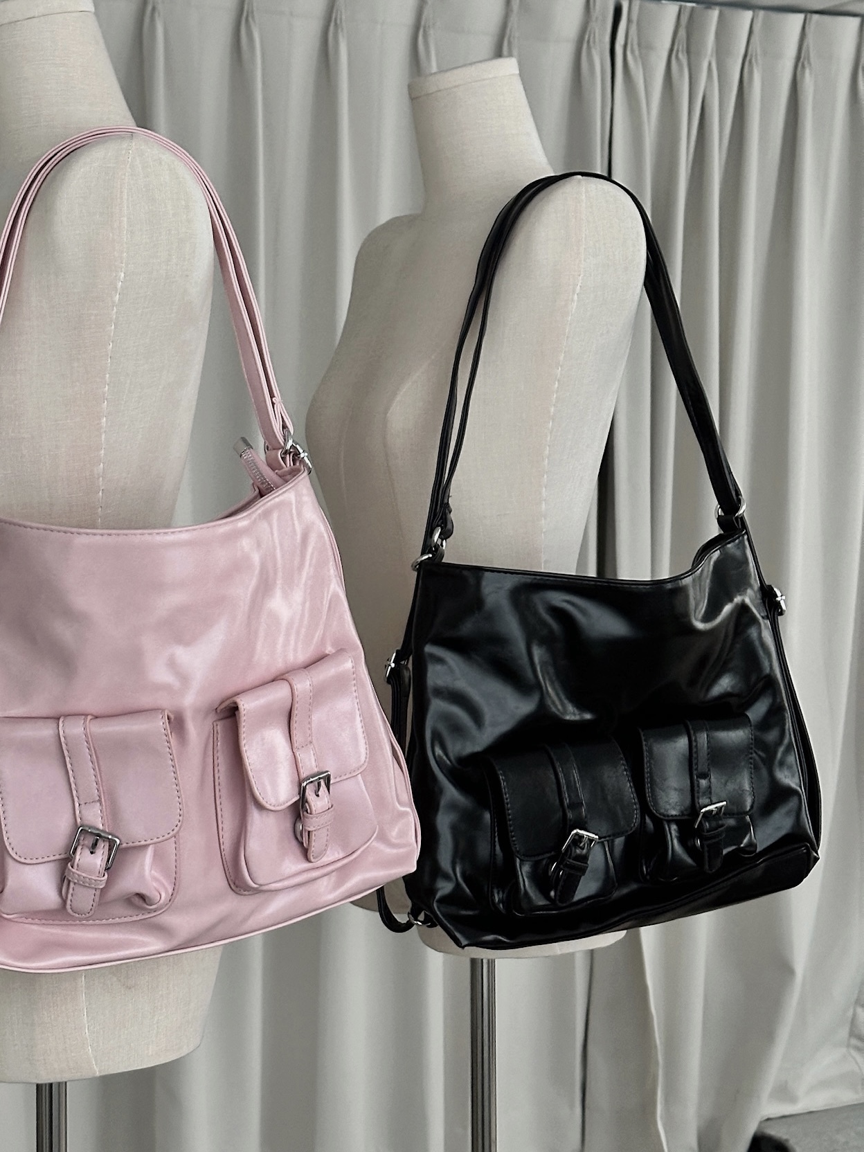 【微瑕】B01 推薦! 出遊必備多功能包 (黑)