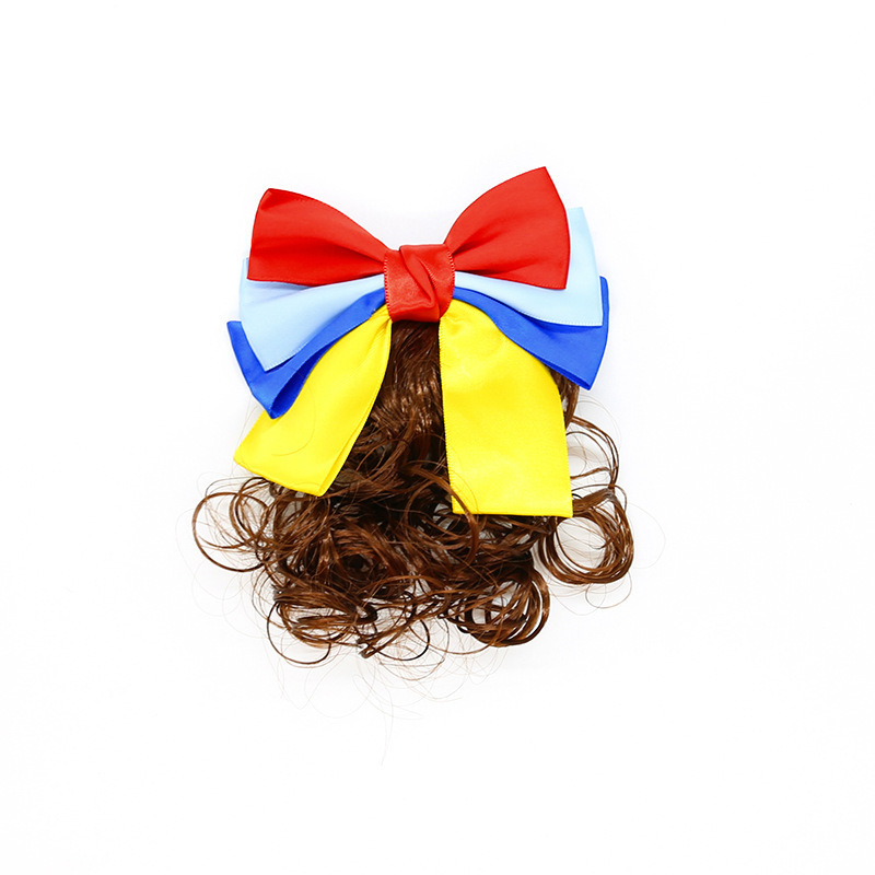 萬聖節 公主髮飾系列 白雪公主髮夾-PS387