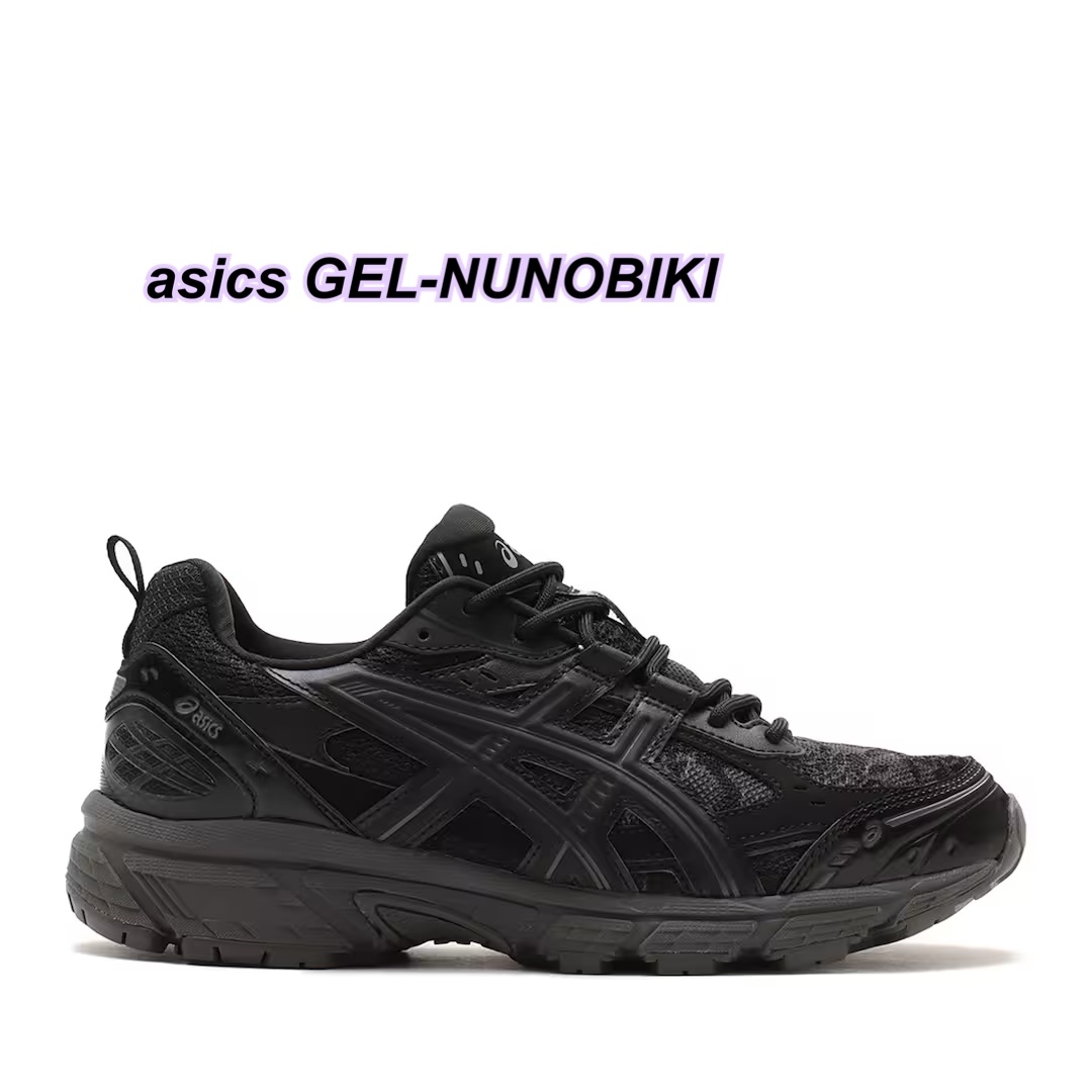 21/7 sale asics GEL-NUNOBIKI 黑色喱士網波鞋