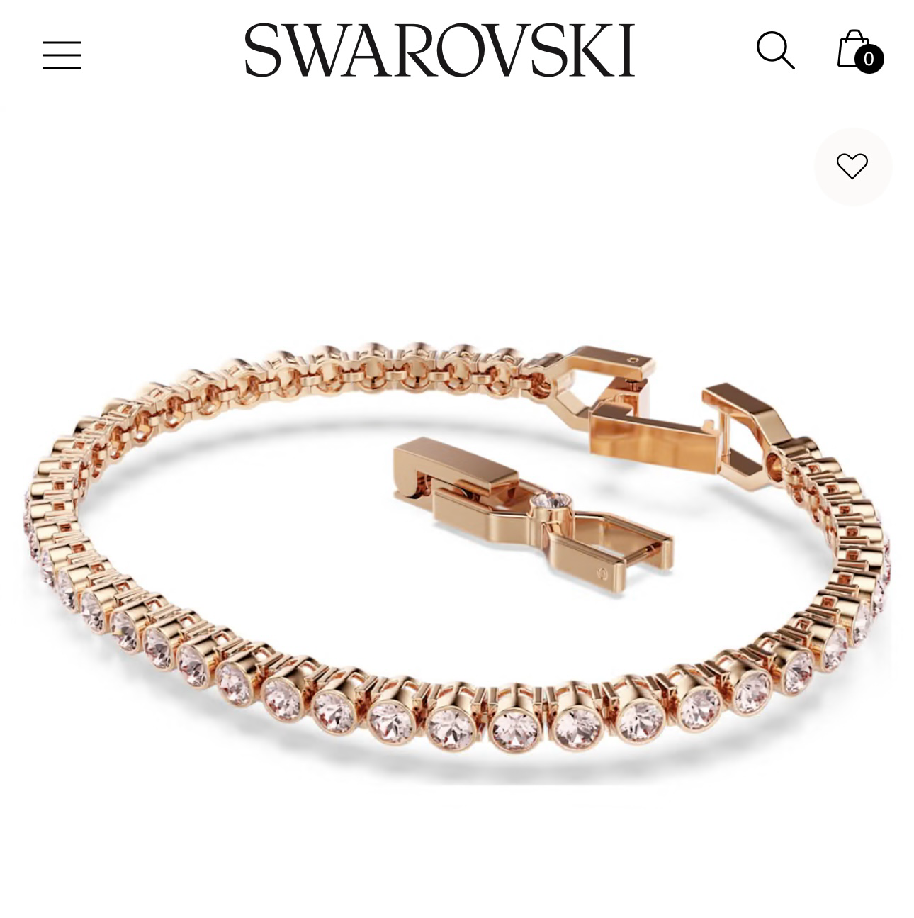 【預訂】G0720100 Swarovski Imber Emily 網球手鏈