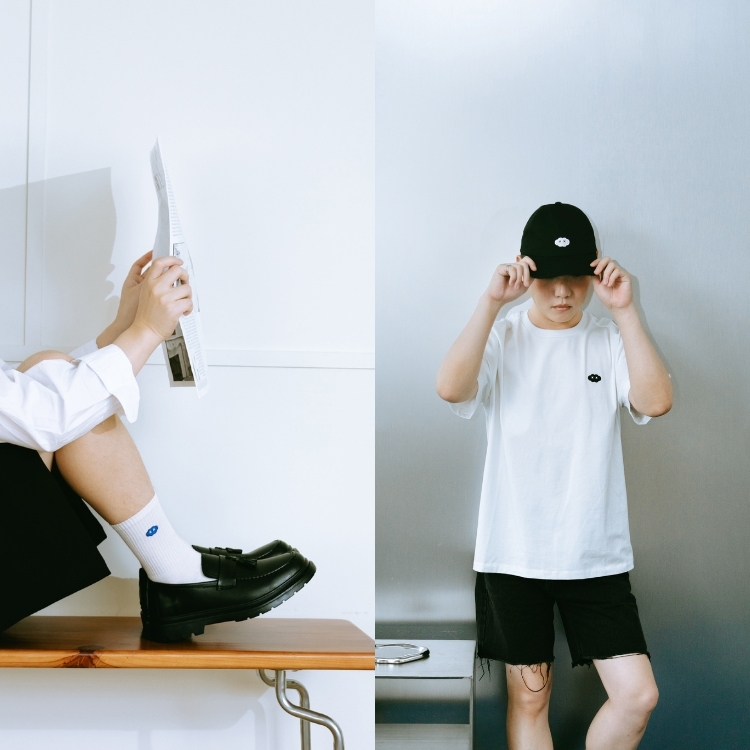 Soft Signals 帽子＋襪子三雙組