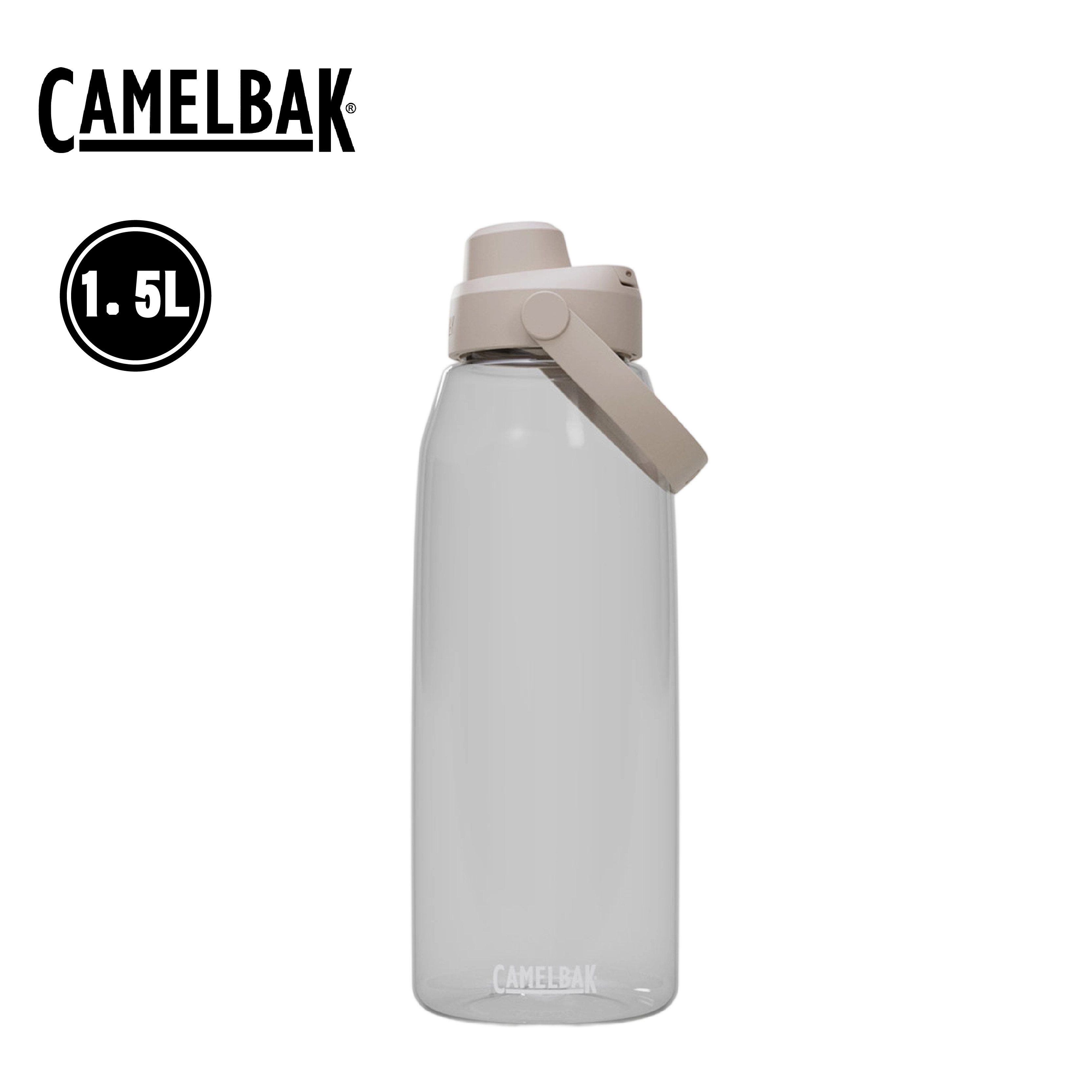CamelBak 美國 Chug 戶外運動水瓶RENEW 1.5L (晶透白色) 52CB292410