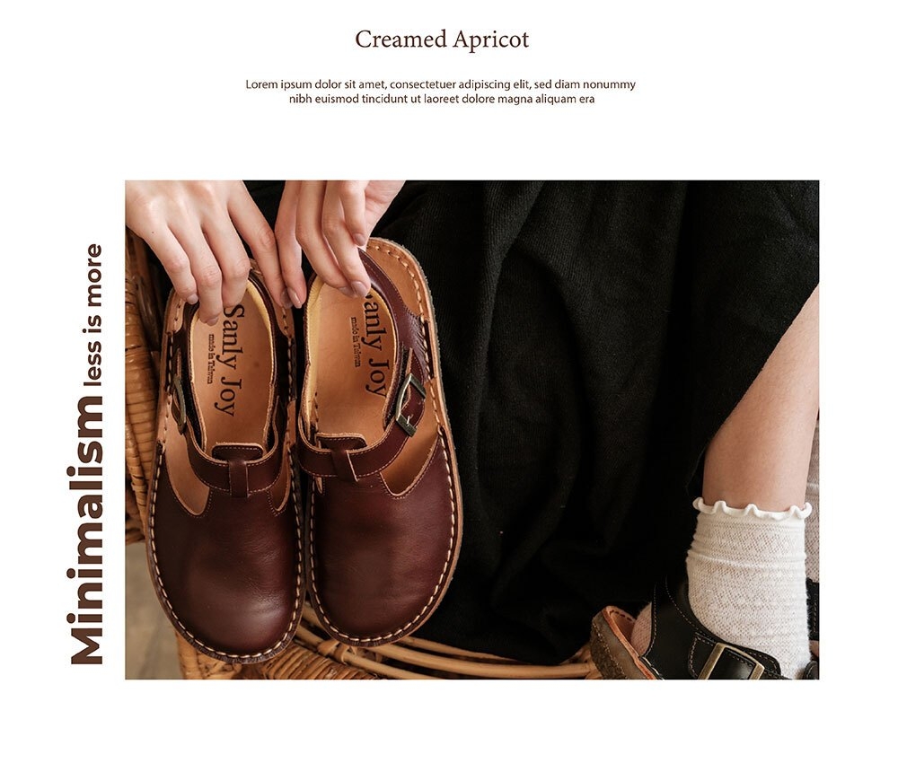 輕貼腳背的魔鬼氈鞋帶，穩固包覆不卡腳