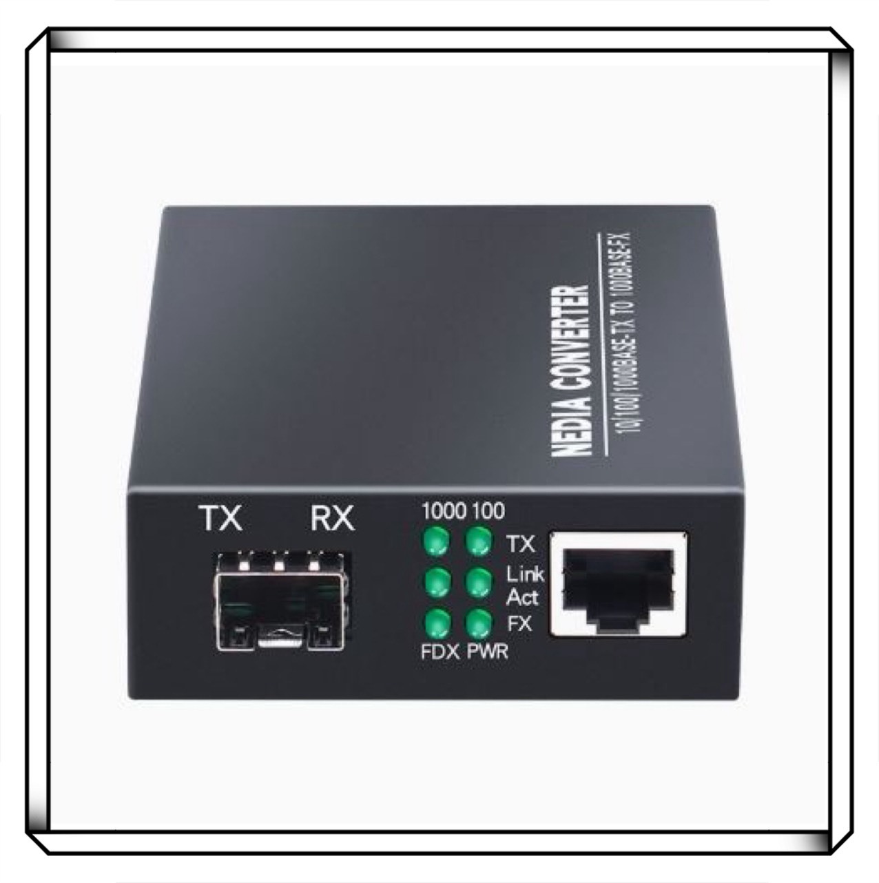 聯果 1Gb SFP 光電轉換器 光纖交換器