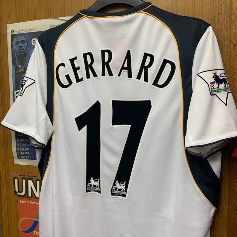 2001 Liverpool Retro Away Shirt with 9 FOWLER