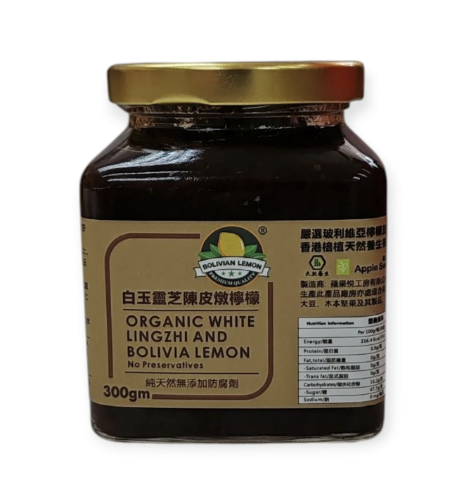 白玉靈芝陳皮燉檸檬300ML