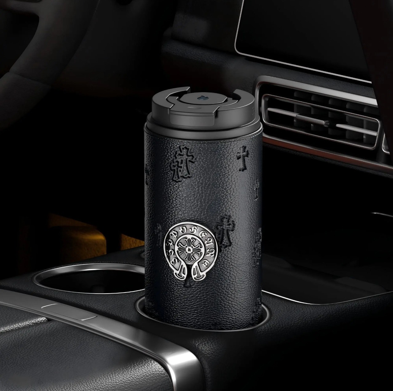 ZIPPO 克羅心設計 限量 黑魂 保溫杯