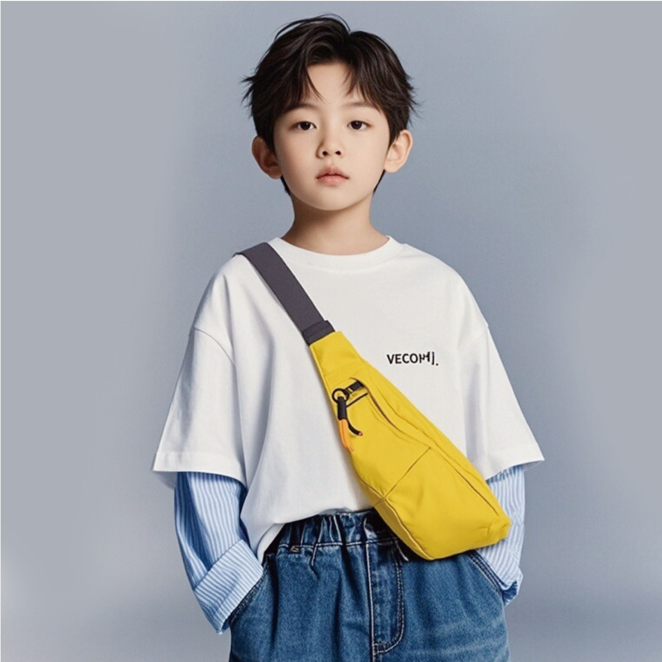 【JA2214】休閒輕便腰/斜背包＊二色