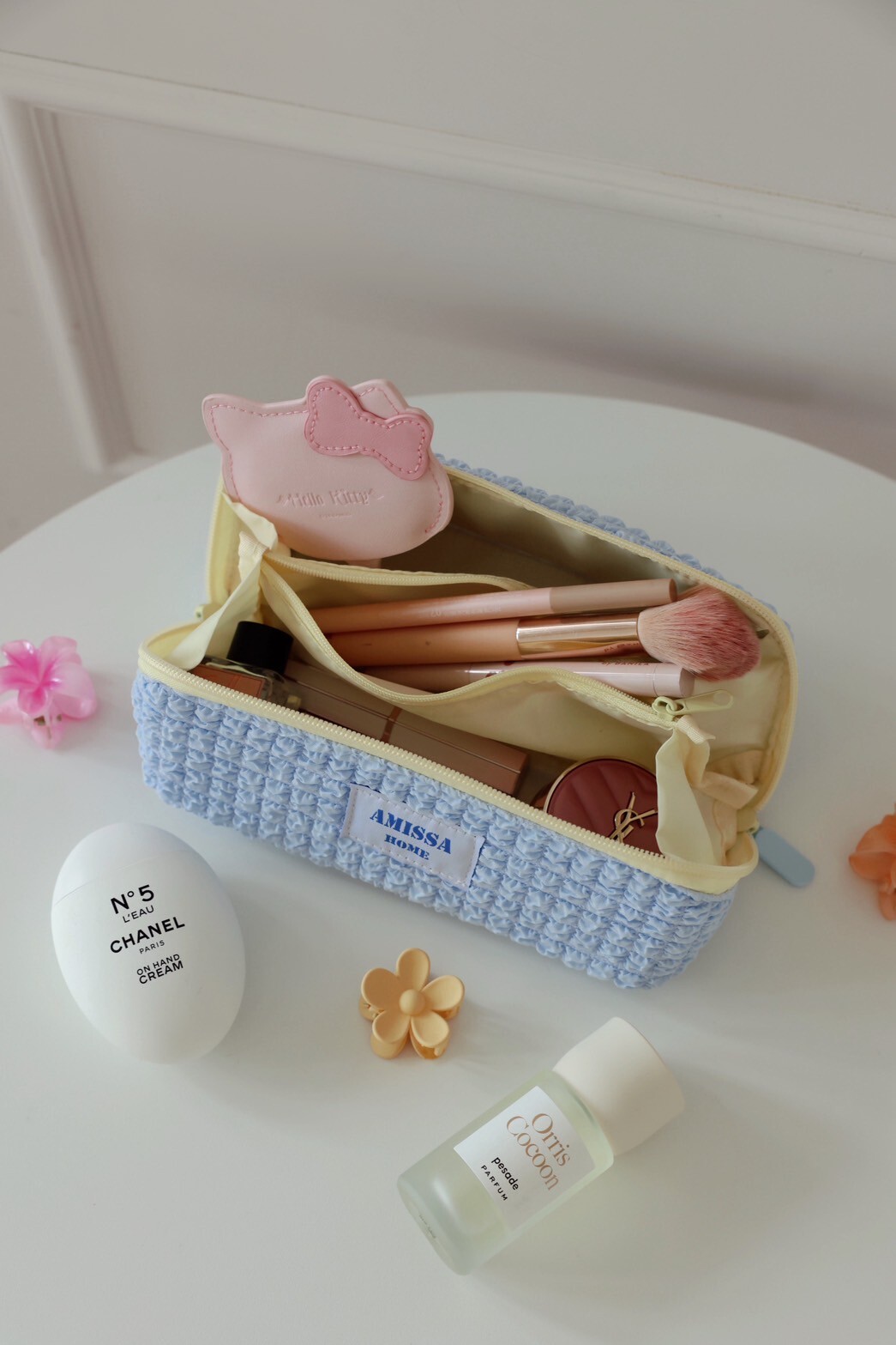 泡泡夾層刷具包_AMISSA（藍）