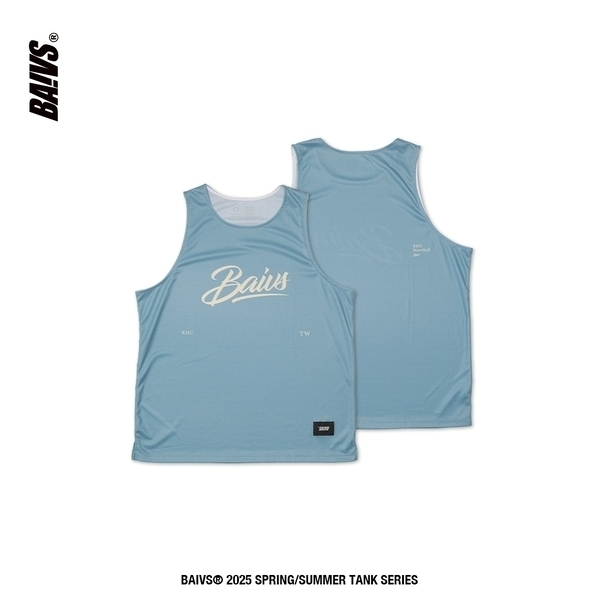 Baivs basic Tank BJT38326 男 球參 球衣 單面 機能 排汗 背心 土耳其藍