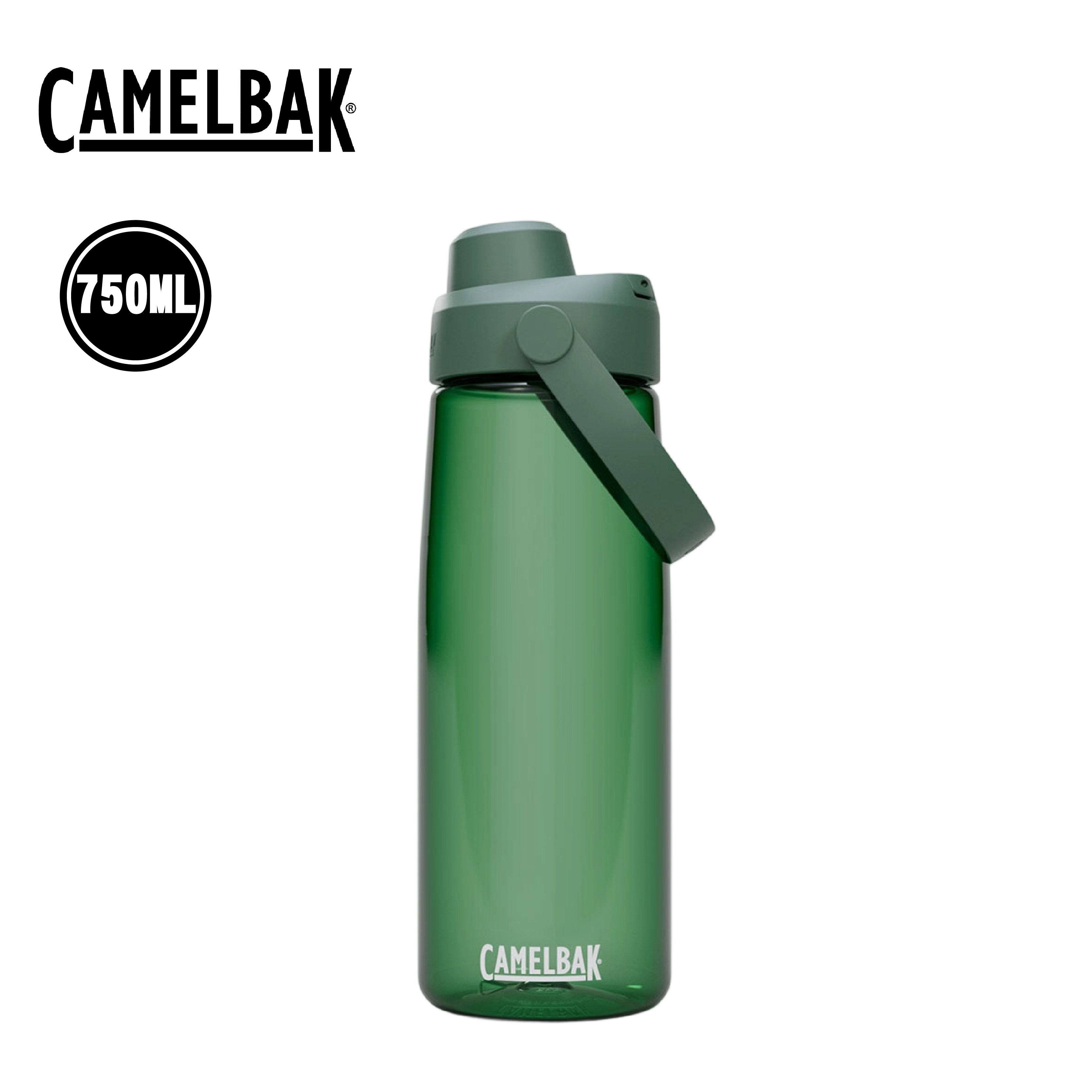 CamelBak 美國 Chug 戶外運動水瓶RENEW 750ML (森林綠色) 52CB292630