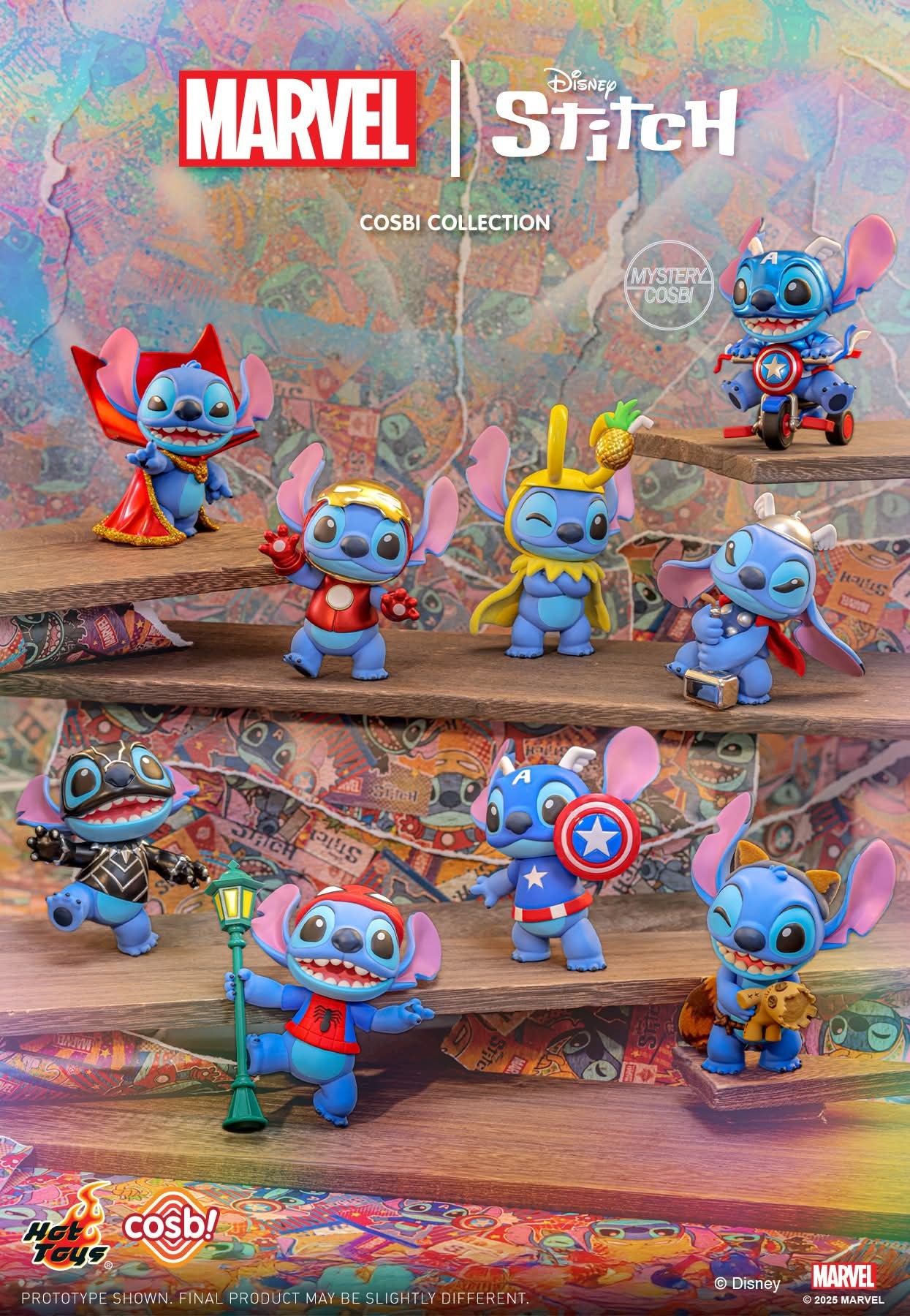 Hot Toys Marvel Disney Stitch Cosbi