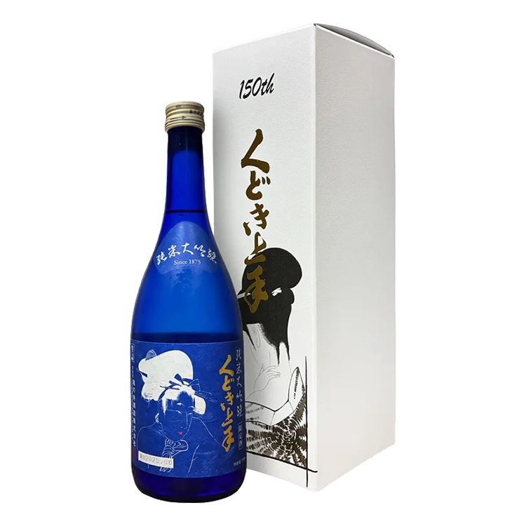 くどき上手 150周年記念酒 會長仕様 山田錦 一割五分 純米大吟釀  (白色禮盒裝)