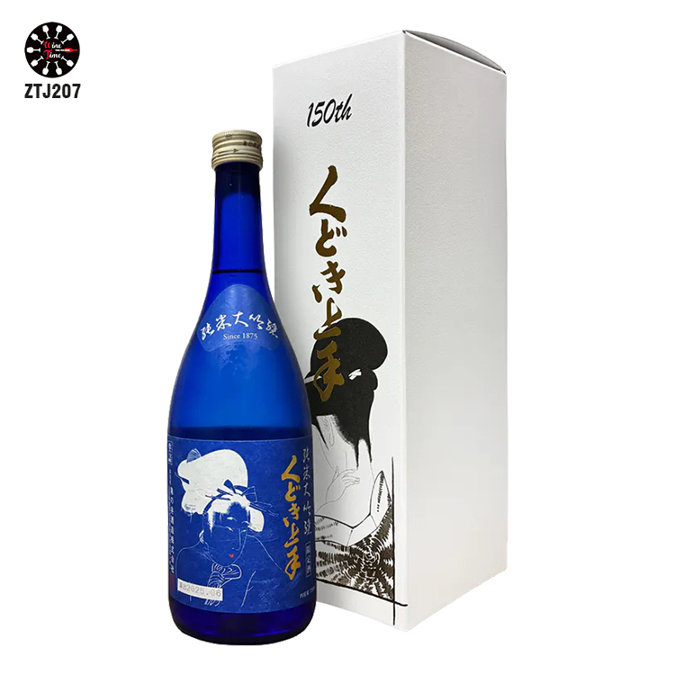くどき上手 150周年記念酒 會長仕様 山田錦 一割五分 純米大吟釀  (白色禮盒裝)