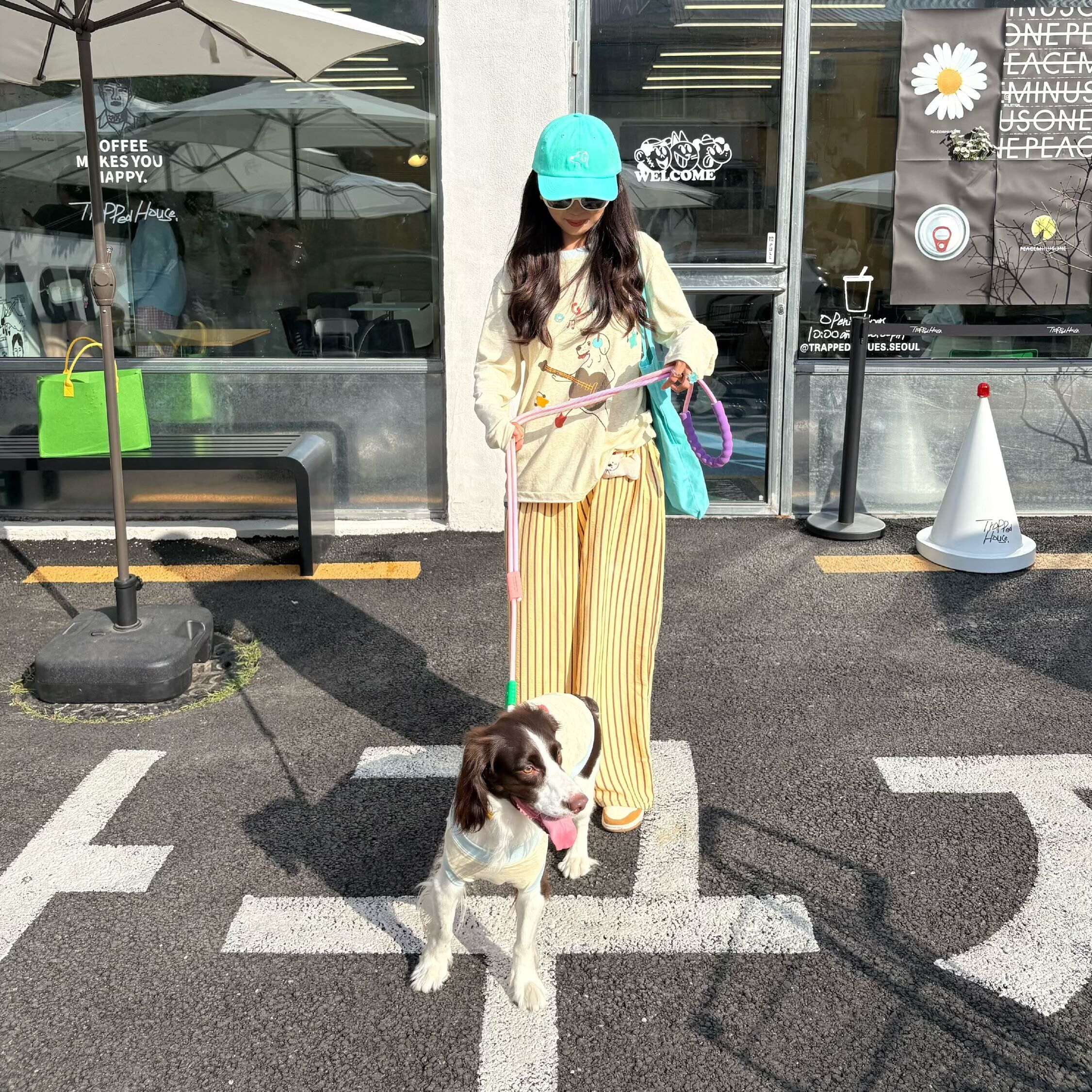 DOGKUMA - 吉他小狗夏天薄罩衫（家長款）