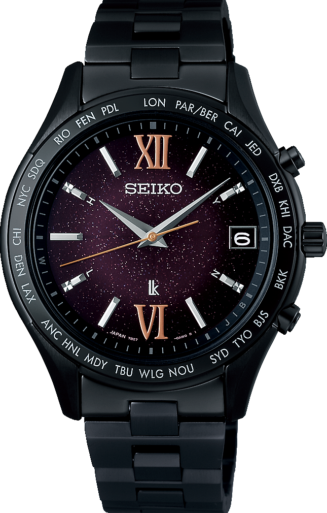 萬年鐘錶 - SEIKO  LUKIA  30週年限定款 燭光之夜太陽能電波女錶 SSVH037J  / 7B27-0AB0P  錶徑38.4MM