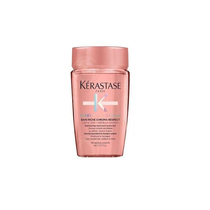 KÉRASTASE - 卡詩 綻光染後護理滋養浴髮乳洗發水 80ml【平行進口】